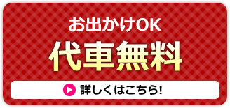 お出かけOK　代車無料